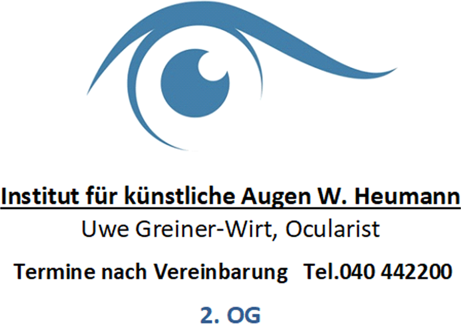W. Heumann Institut für künstliche Augen OHG Logo