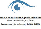 Logo - Werner Heumann Institut für künstliche Augen e.K.